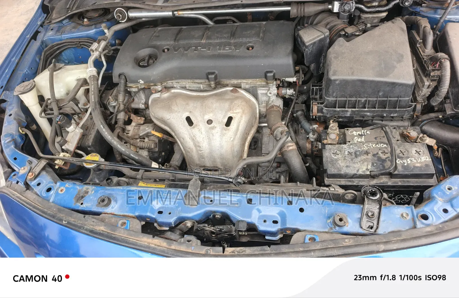 Toyota Corolla 2008 Blue