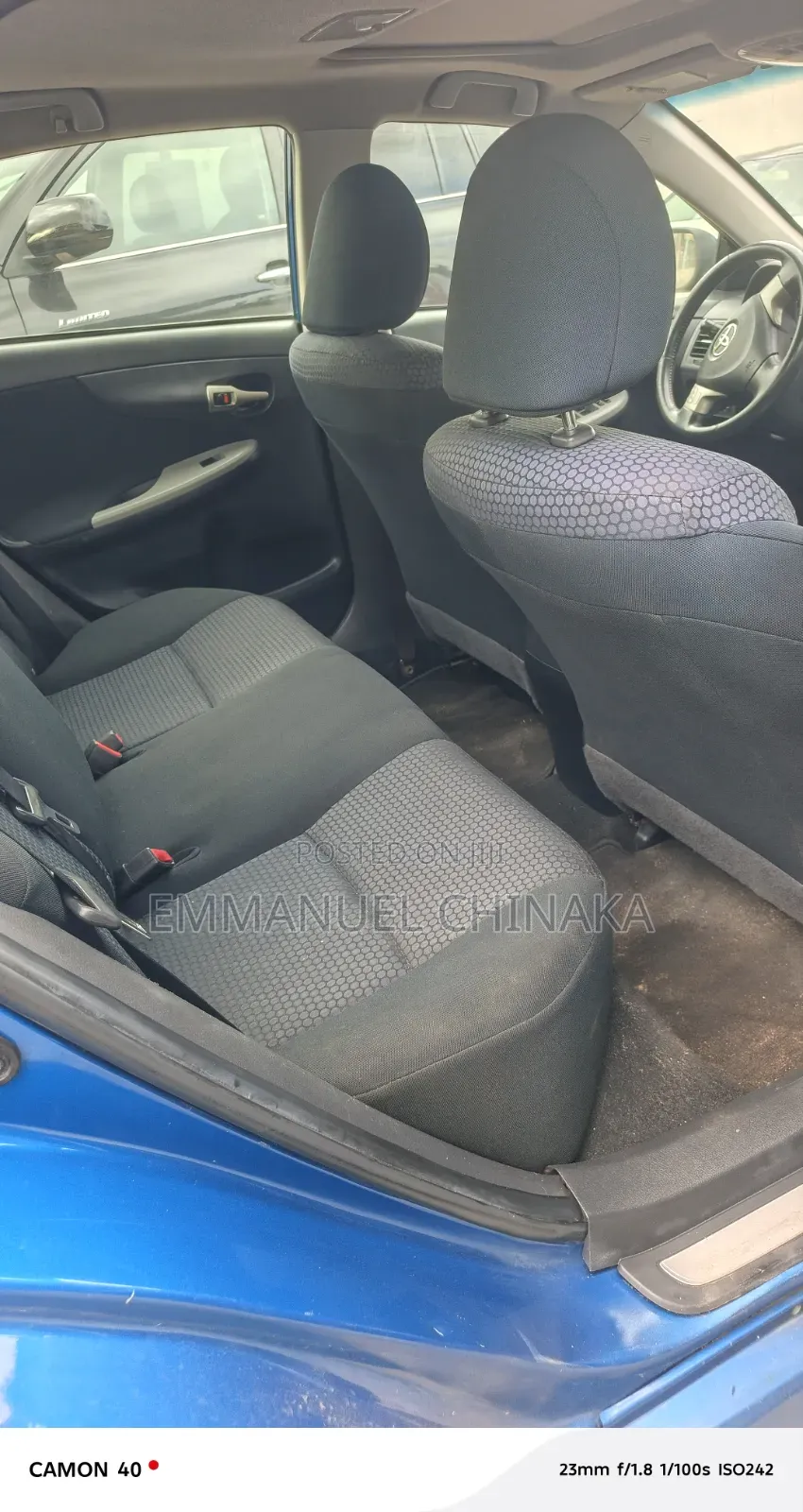 Toyota Corolla 2008 Blue