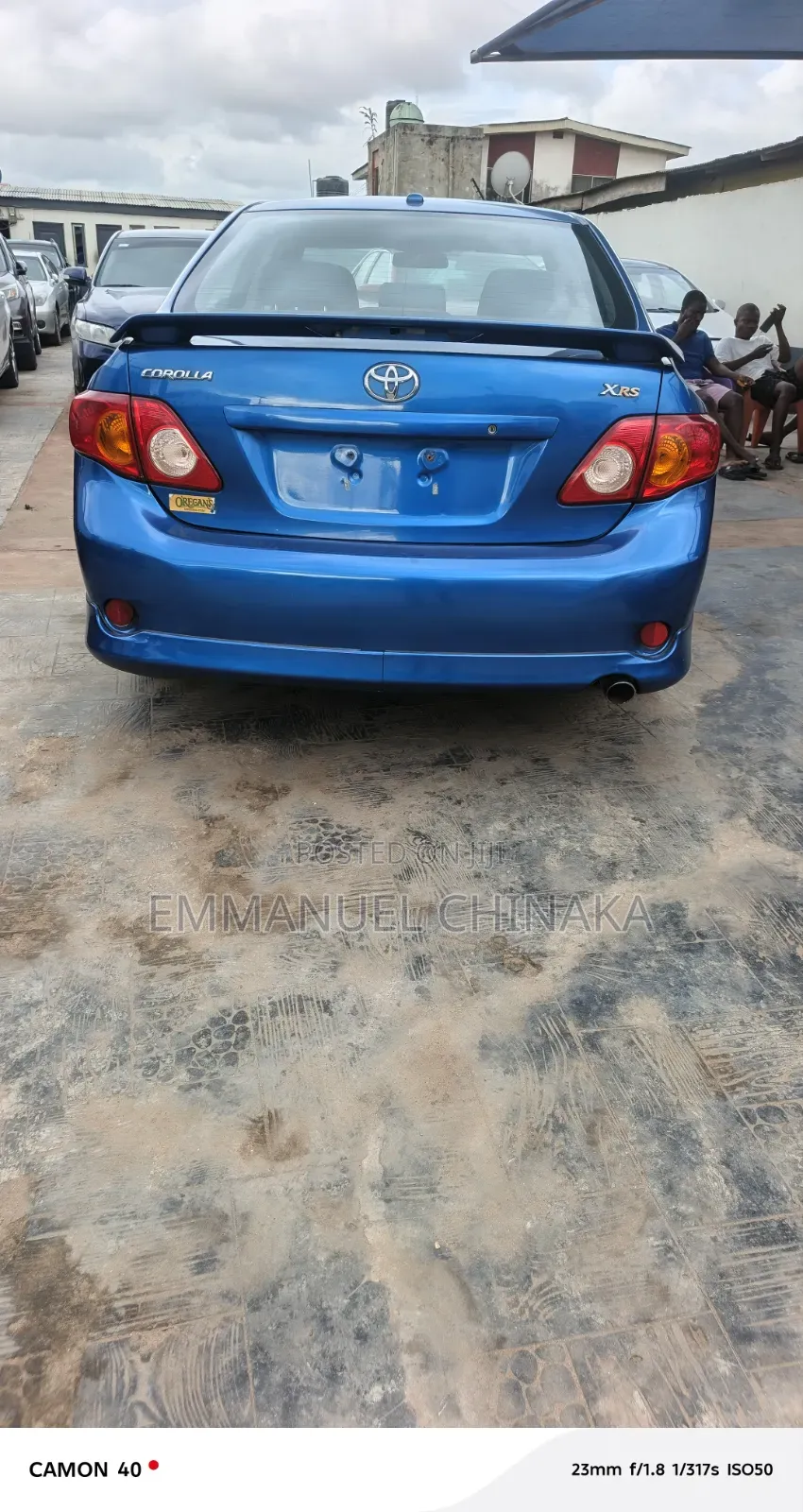 Toyota Corolla 2008 Blue
