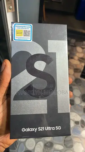 New Samsung Galaxy S21 Ultra 5G 256 GB Black