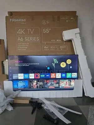 1months Old 55′′ Hisense Uhd Smart Tv A6 Series