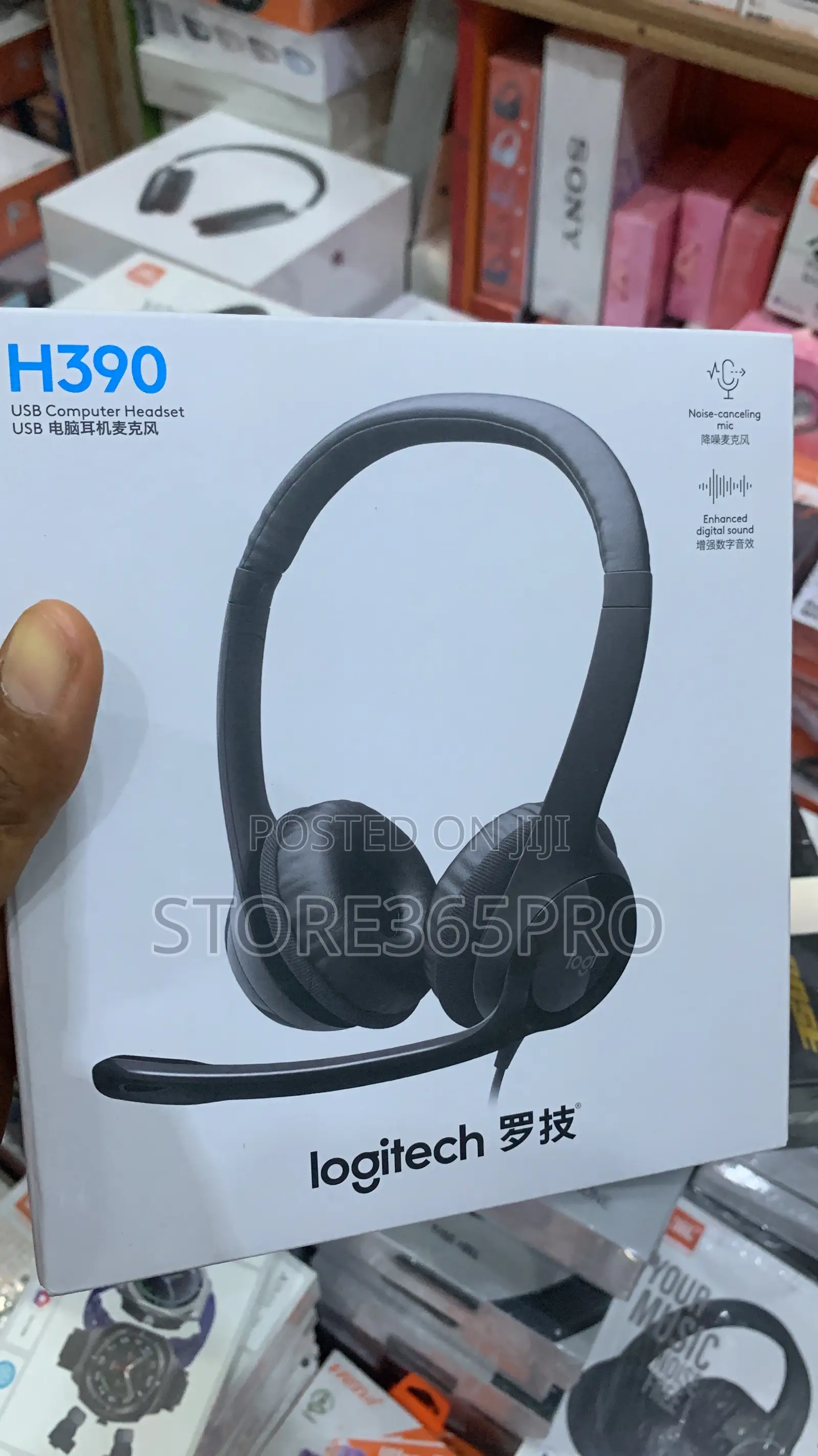 Gaming Headset With Mic and RGB Light