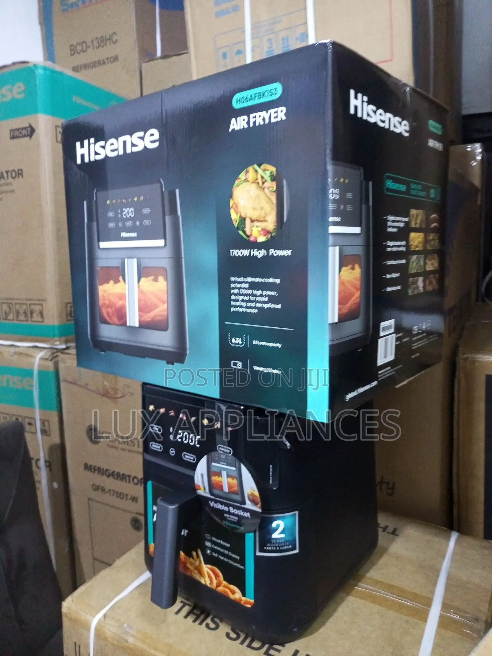 Hisense 6.3l Air Fryer With Precision Controls