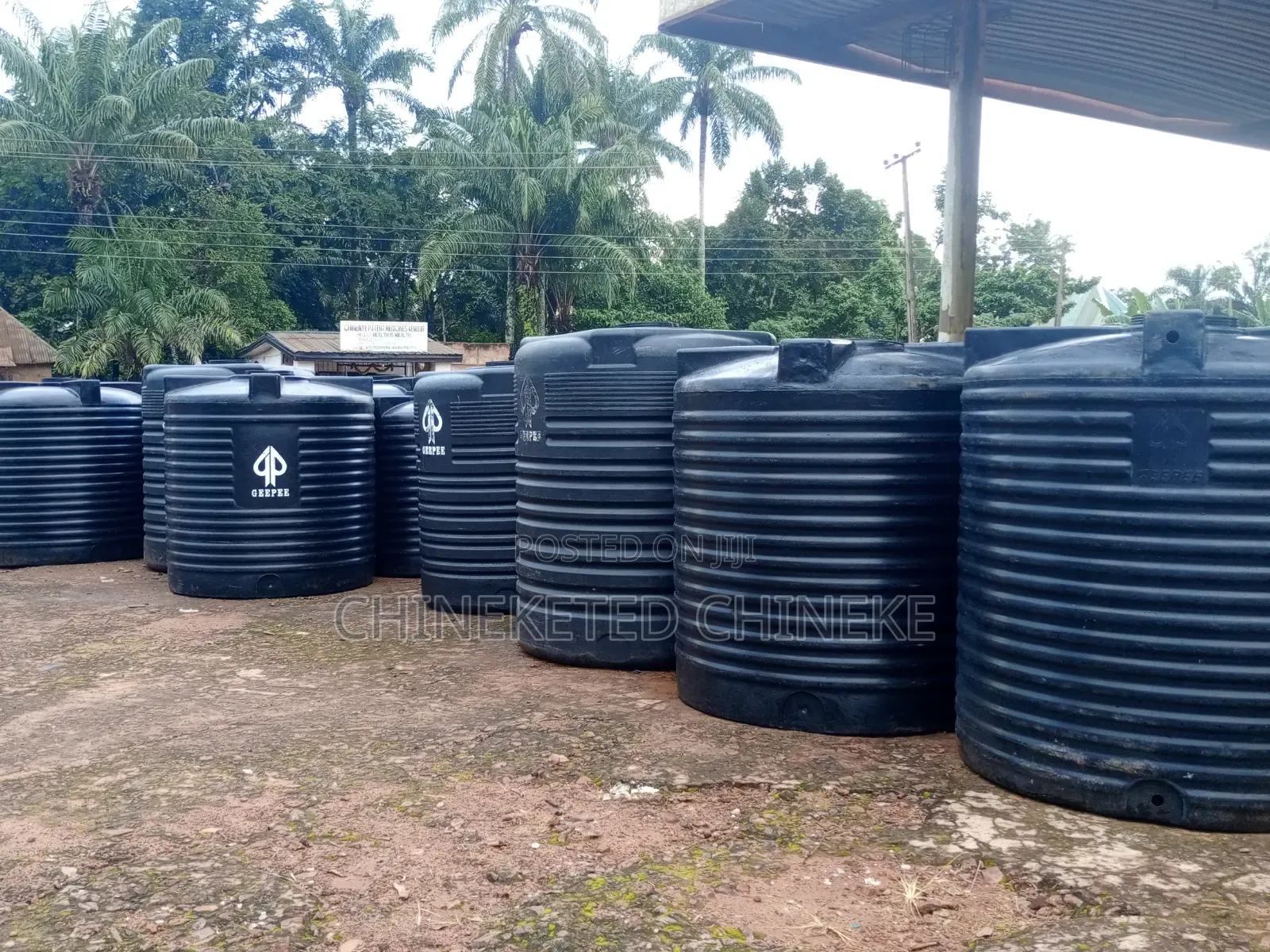 Geepee Water Storage Tanks.