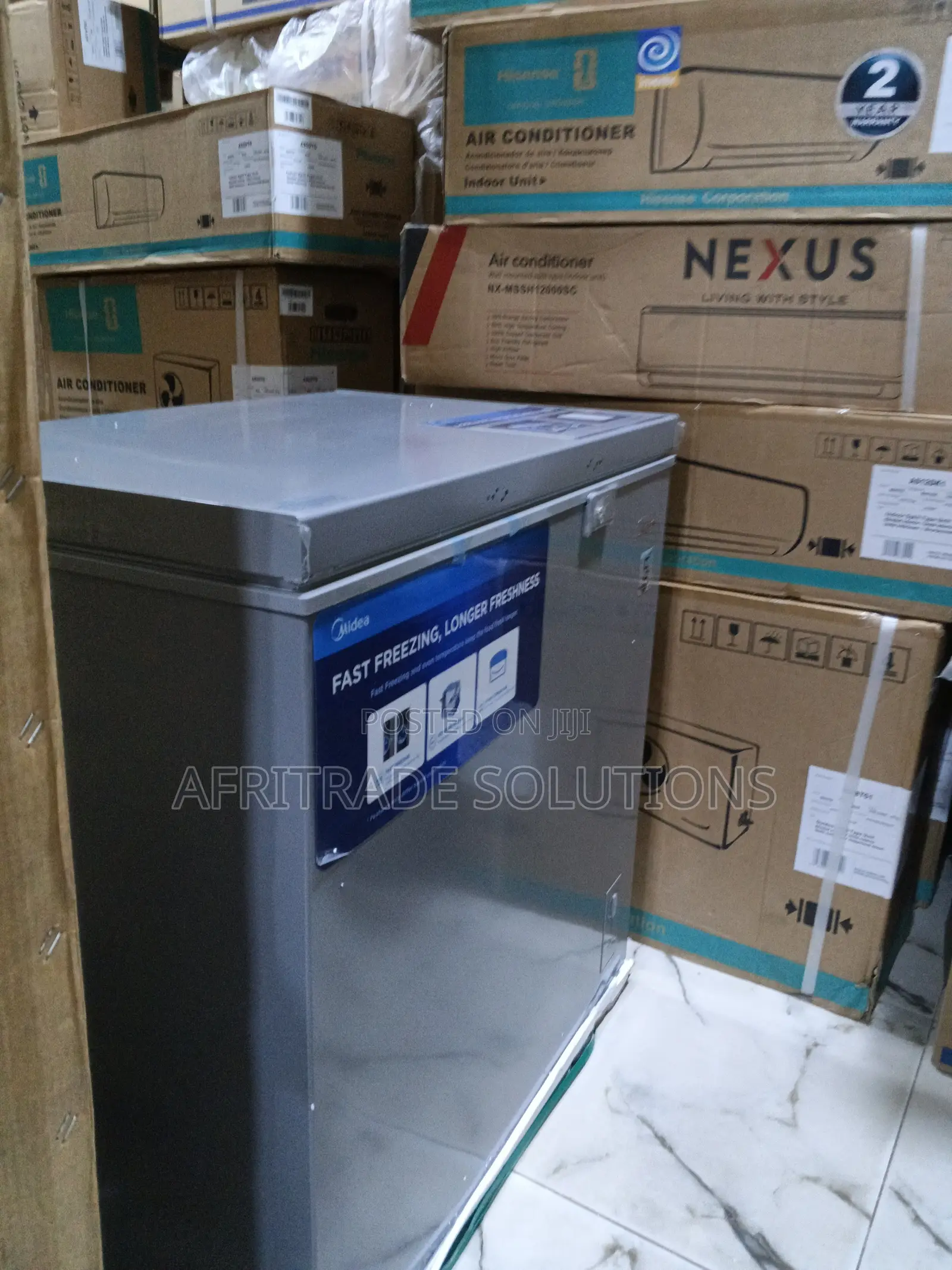 Midea 198l Deep Freezer – Maximum Freshness, Less Power