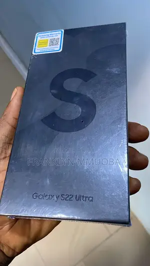 New Samsung Galaxy S22 Ultra 128 GB Black