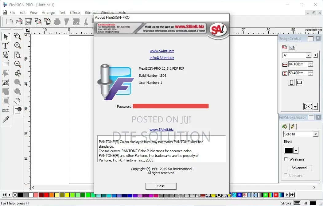 Sai Flexisign Pro 10.5 Software - Full Pack for All Cutting Plotters