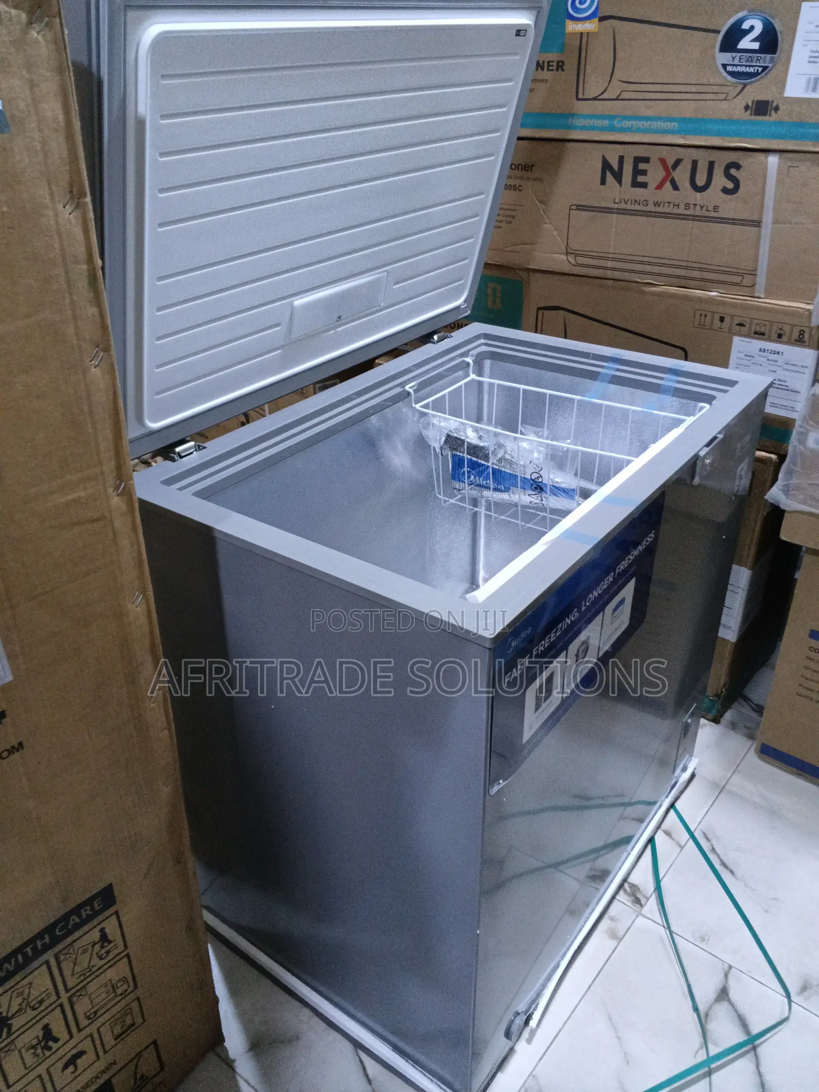 Midea 198l Chest Freezer – Fresh Food, Lower Bills