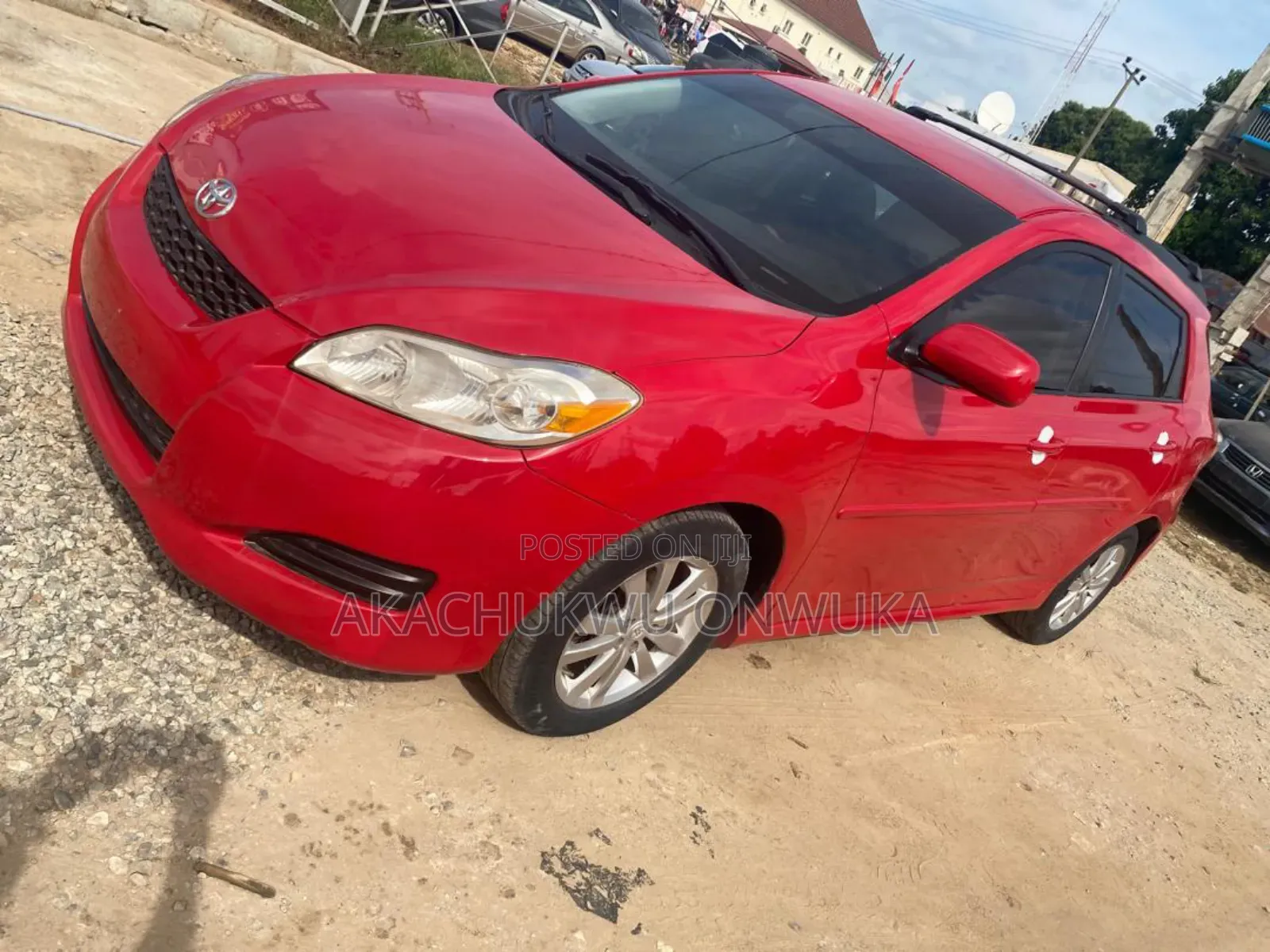 Toyota Matrix 2012 Red