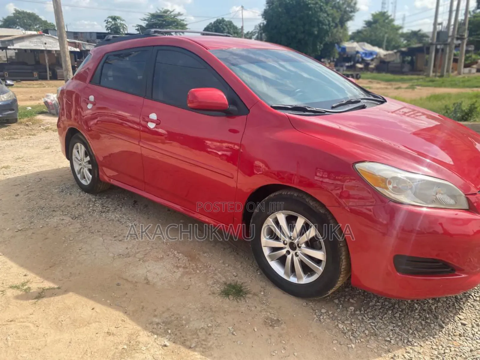 Toyota Matrix 2012 Red