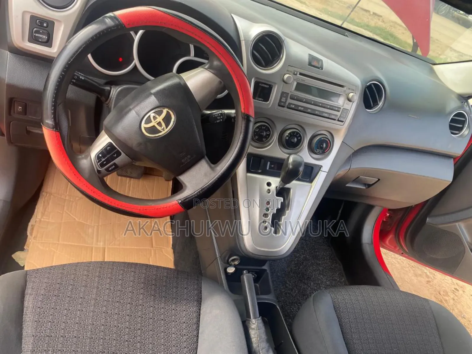 Toyota Matrix 2012 Red