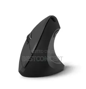 Ergonomic Vertical Mouse With Inbuilt Battery And Charging Cable