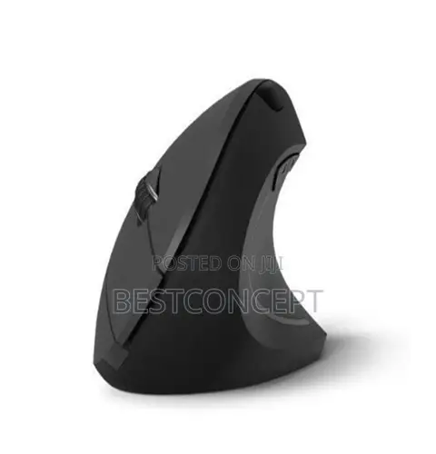 Ergonomic Vertical Mouse With Inbuilt Battery And Charging Cable