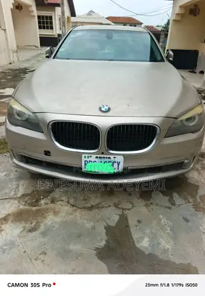 BMW 7 Series 730Li 2011 Gold