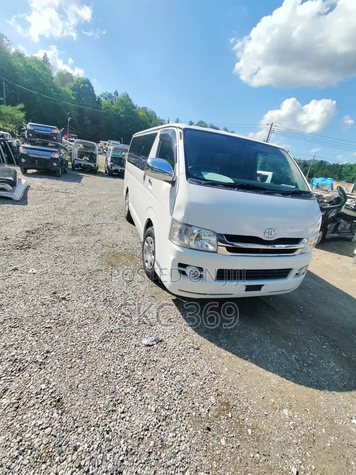 Toyota HiAce 2008 White