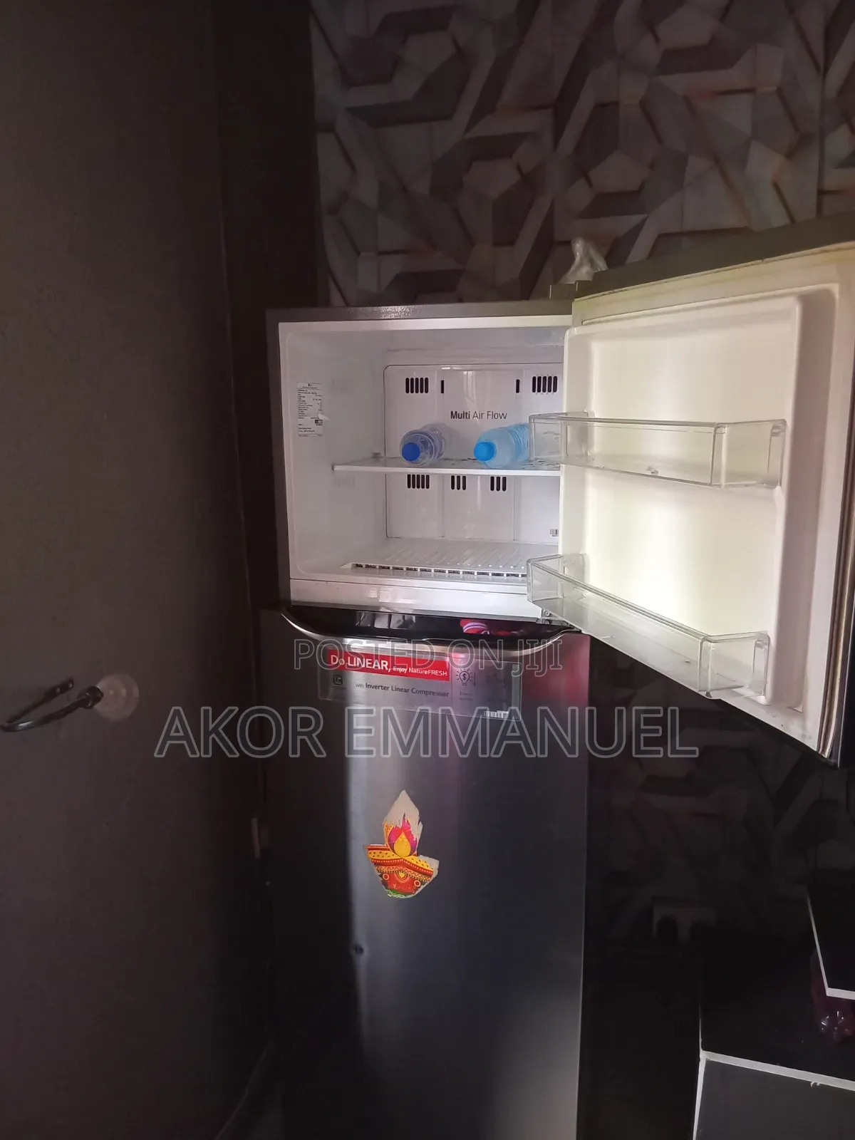 Lg Dubble Door Fridge.