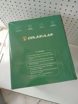 Cola 1000 Pro Solar Generator – Clean, Silent Emission-Free Power