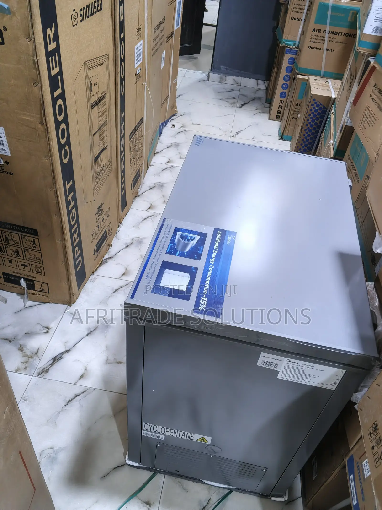 Midea 198l Chest Freezer – Powerful, Quiet Efficient