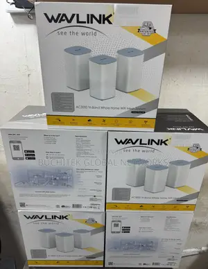 Wavlink Halo Polar X3 Ac3000 Tri-Band Mesh System With Touchlink (3pc)