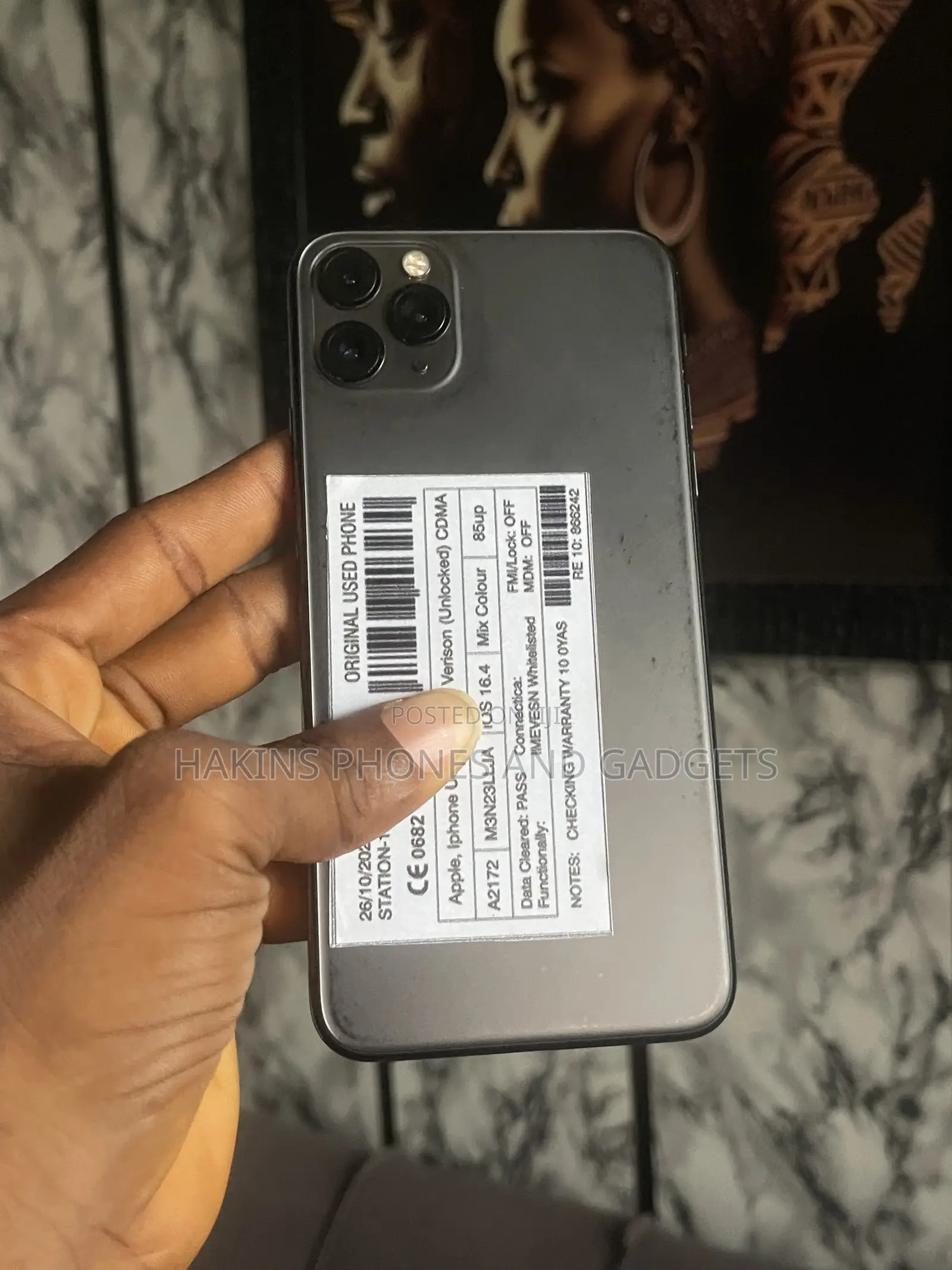 Apple iPhone 11 Pro Max 256 GB Black
