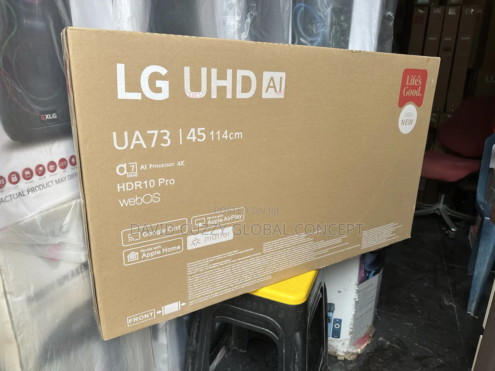Lg 45 Inch Smart Frameless Tv