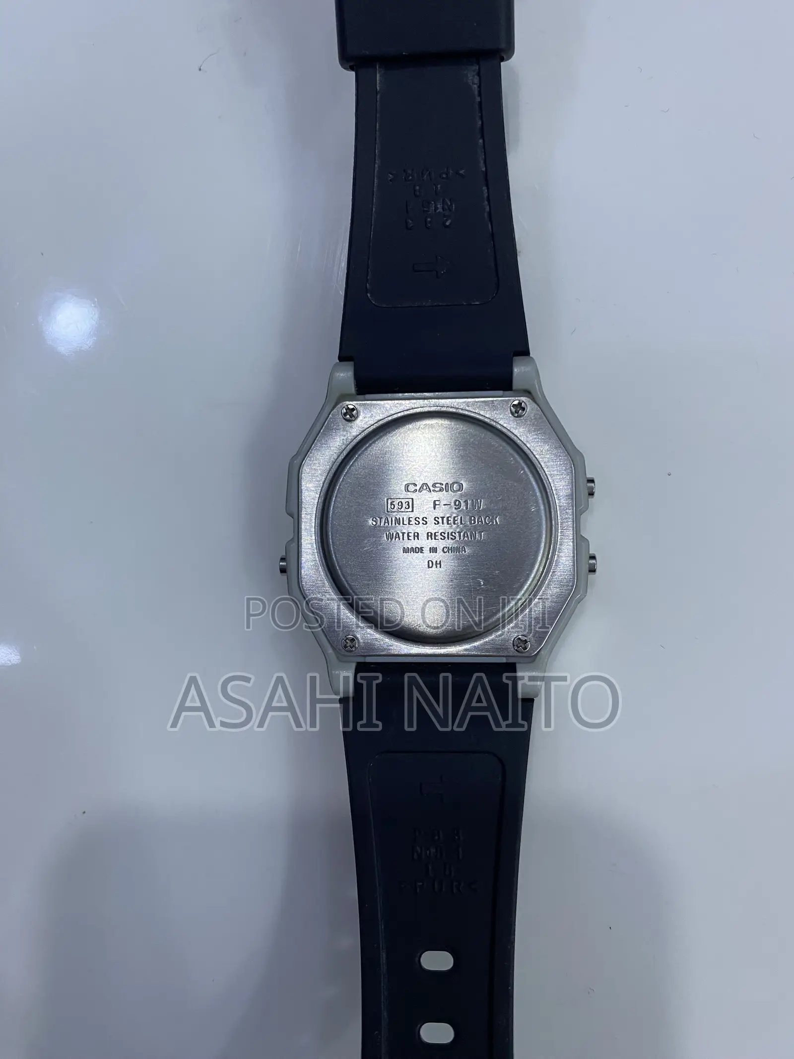 Used Casio Wristwatch From Japan