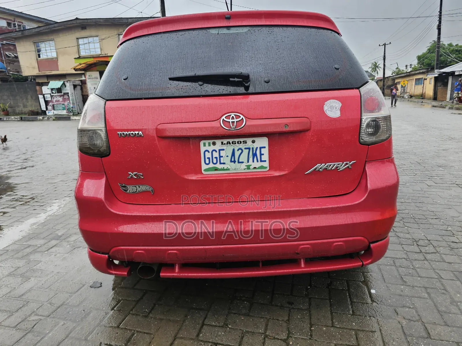 Toyota Matrix 2005 Red