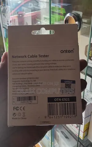 Onten Network Cable Tester Rj45 Rj11