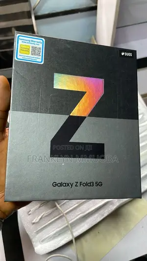 New Samsung Galaxy Z Fold 3 256 GB Black