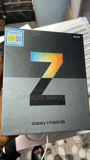 New Samsung Galaxy Z Fold 3 256 GB Black