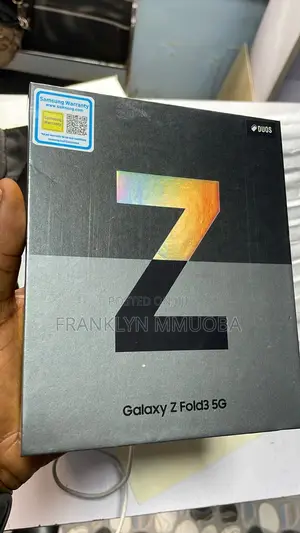 New Samsung Galaxy Z Fold 3 256 GB Black