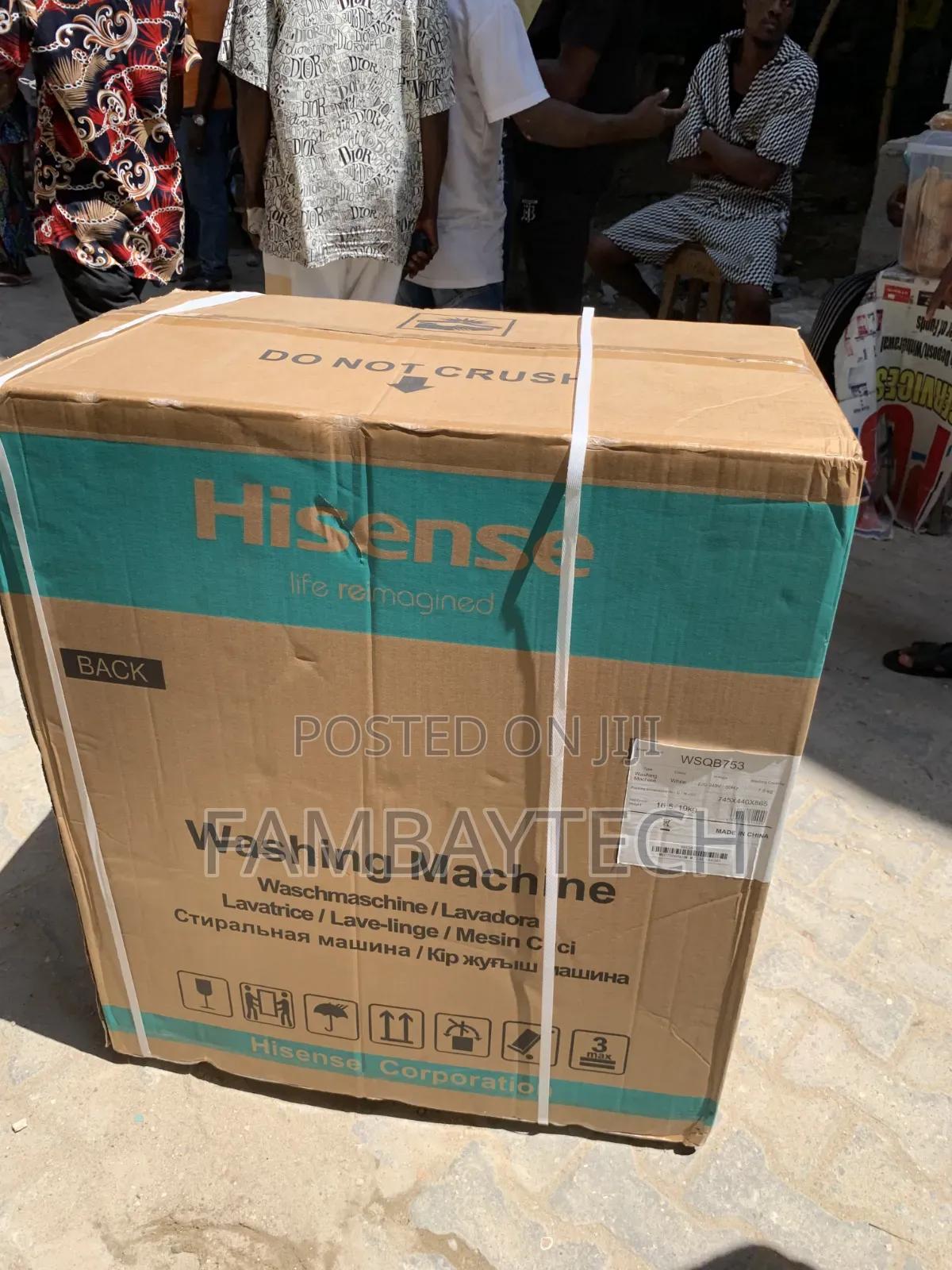 Hisense 7.5kg Automatic Washing Machine – Smart Laundry Solution