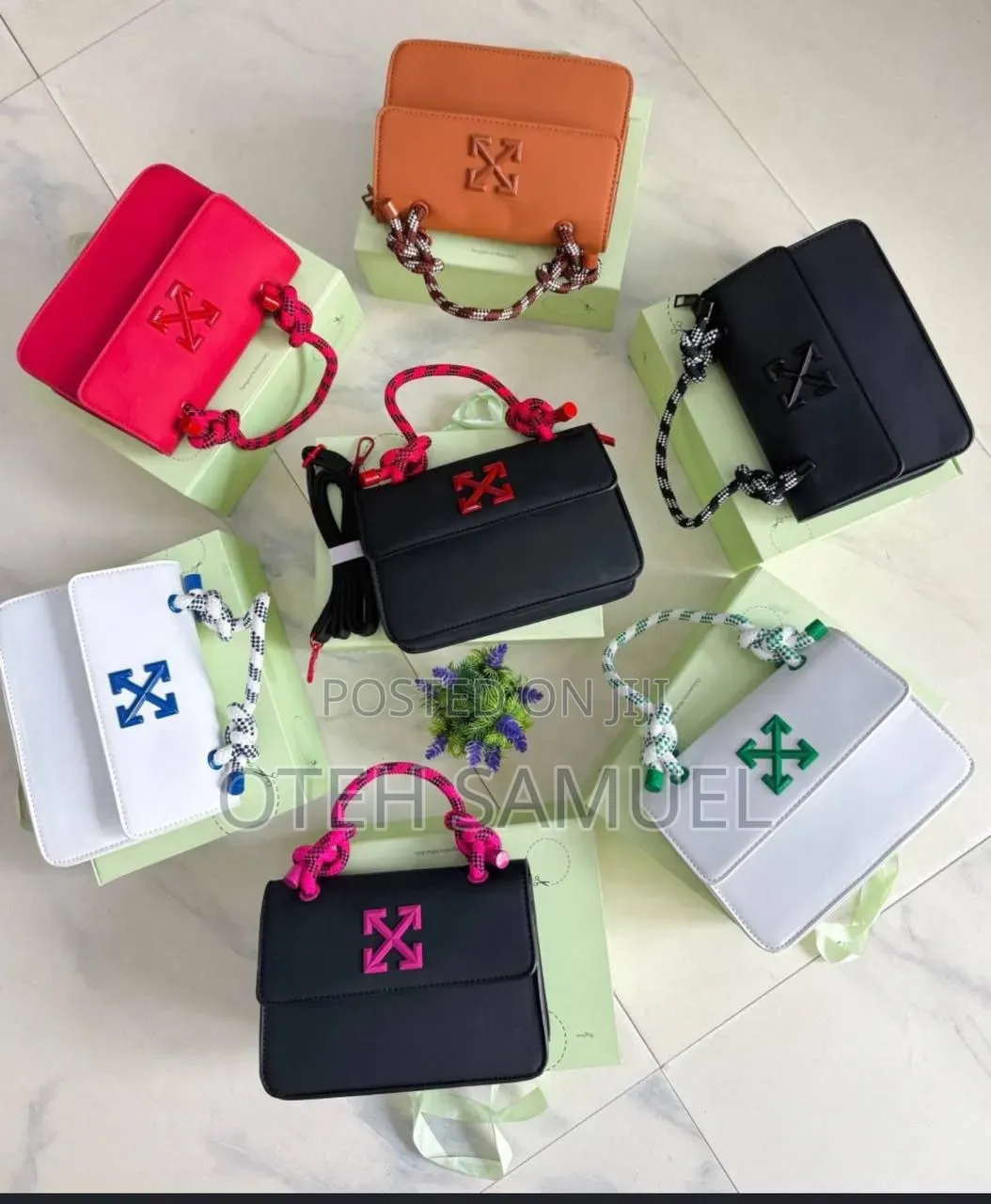 Boxed Off White Bag