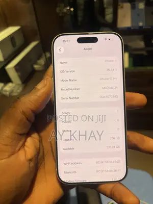 New Apple iPhone 17 Pro 256 GB Silver