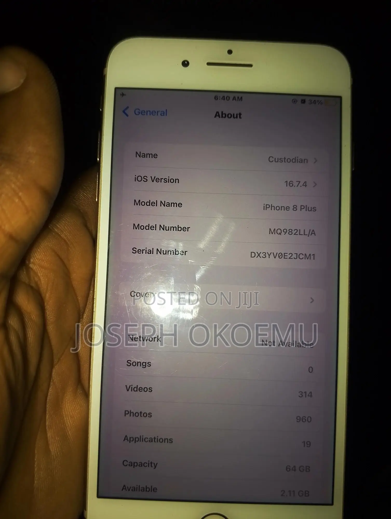 Apple iPhone 8 Plus 64 GB White