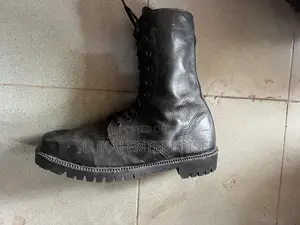 R Cow Leather Security Boots