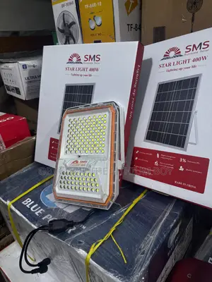 400w SMS Solar Flood Light Best Solar Seller in Lagos of Star Light