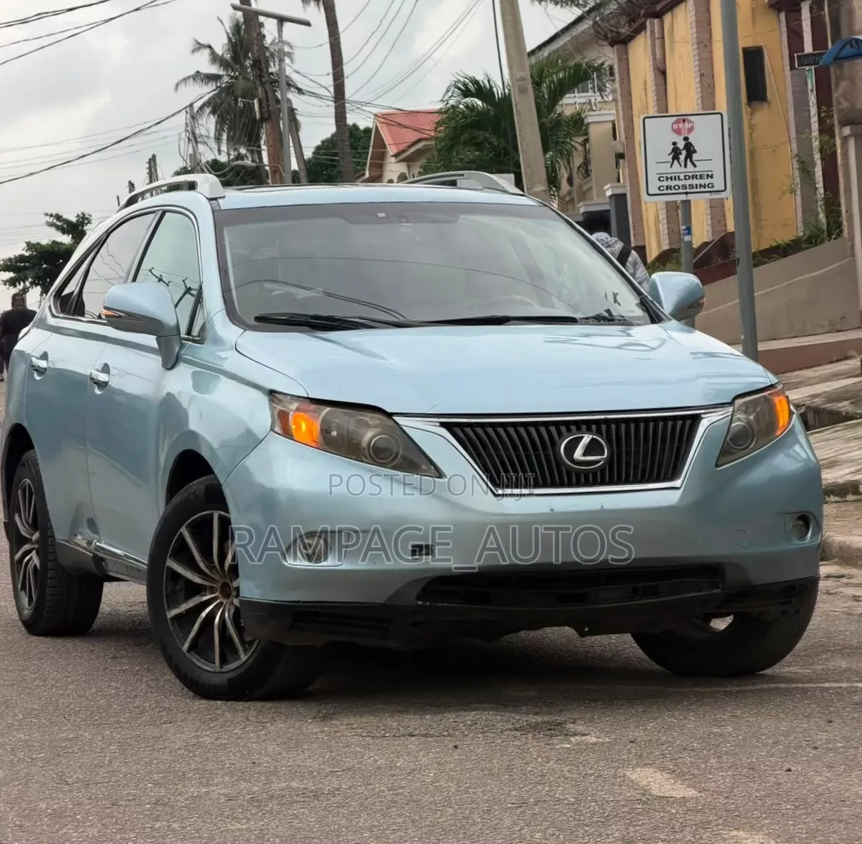 Lexus RX 2011 Blue