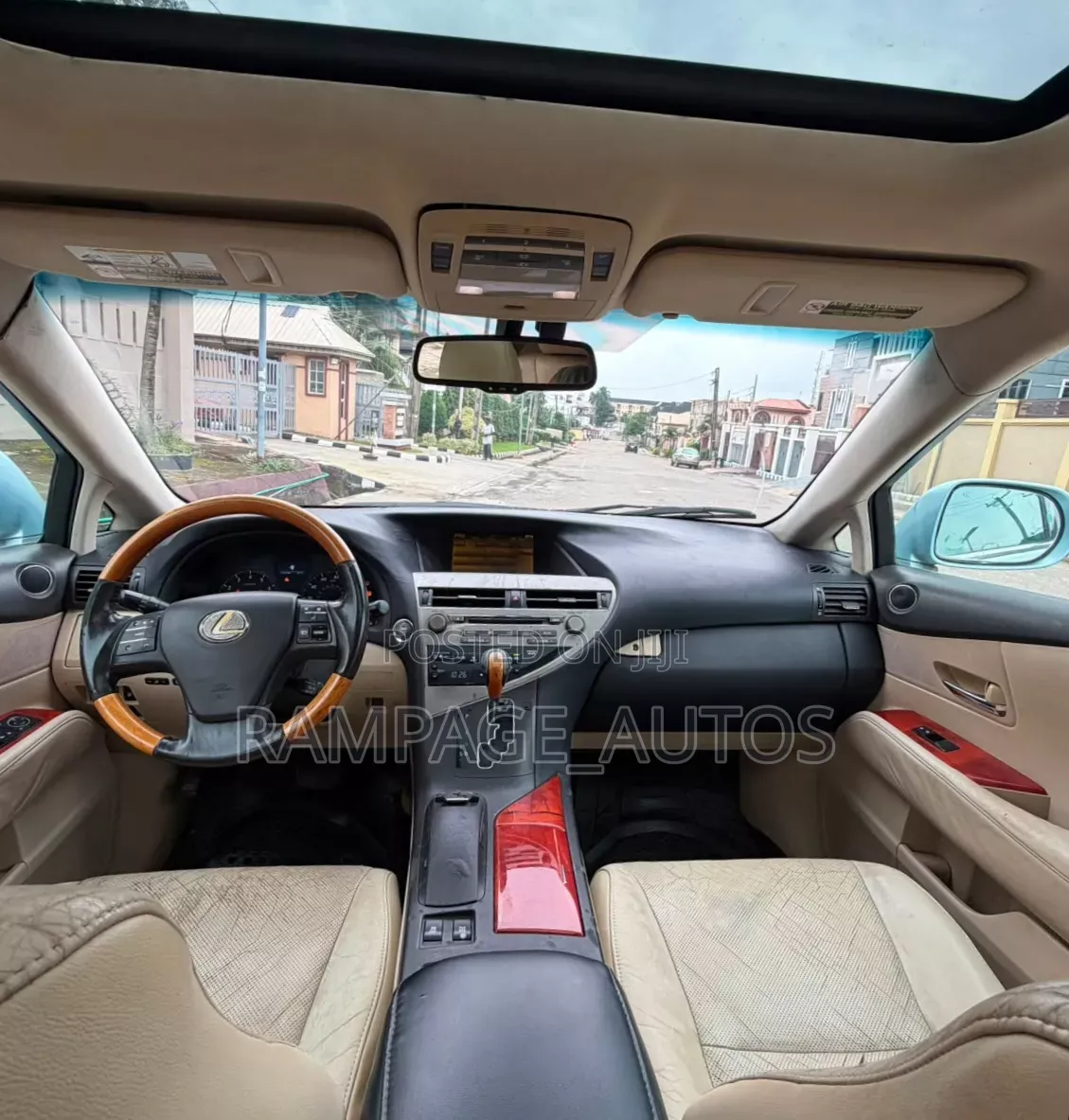 Lexus RX 2011 Blue