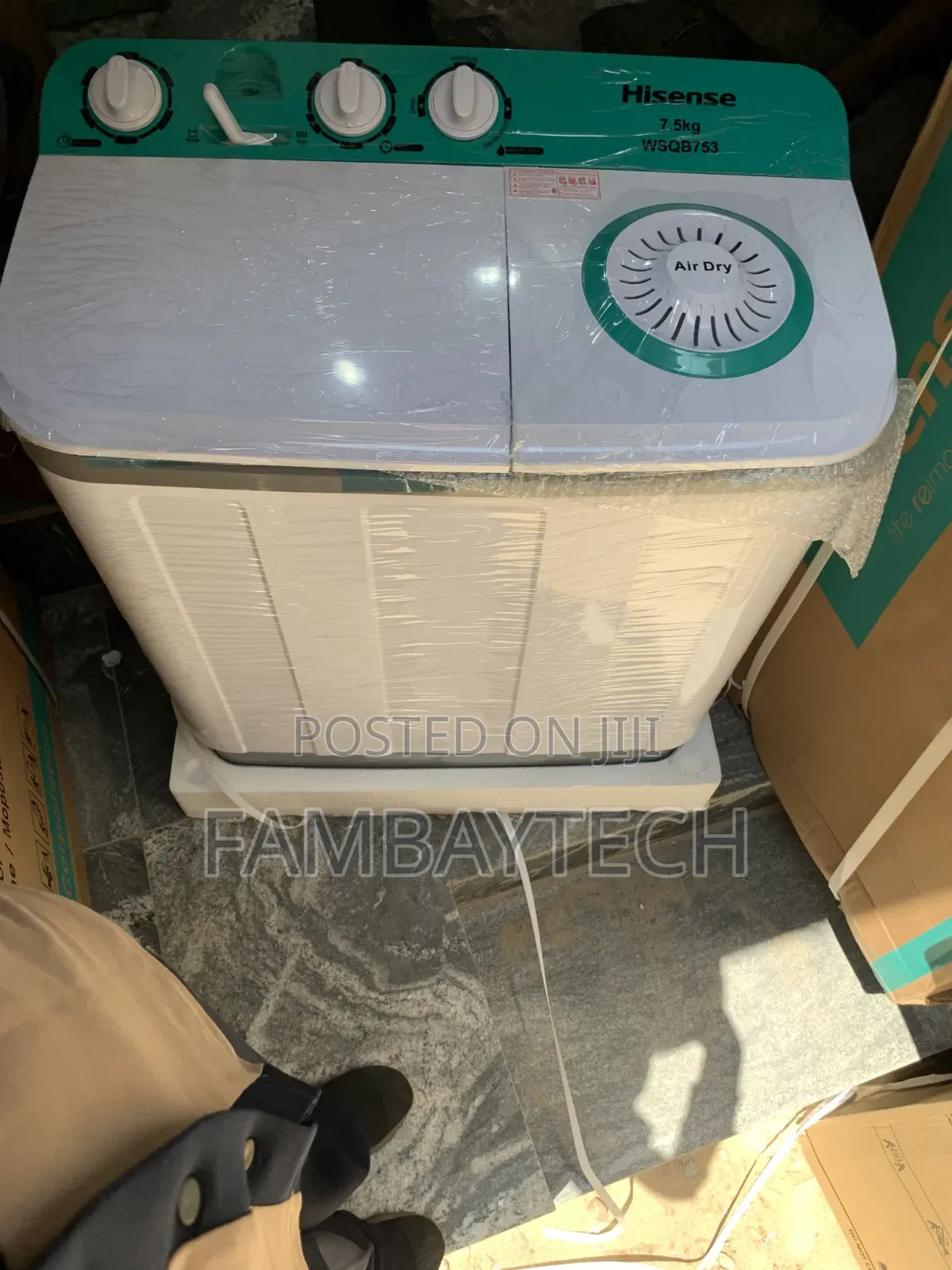 Hisense 7.5kg Top Load Washer – Efficient Cleaning Every Time