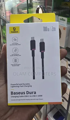 Baseus Dura Charging Cable 100w 2m
