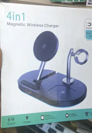 4in One Magnetic Wireless Charger