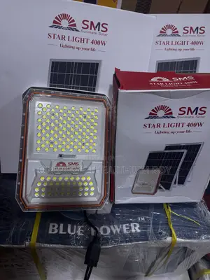 400w SMS Solar Flood Start Light Good Light in Nigeria International