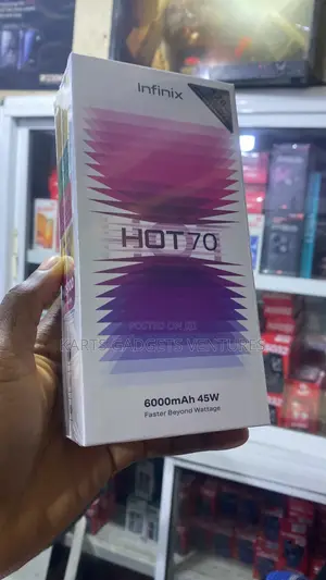 New Infinix Hot 70 128 GB Silver