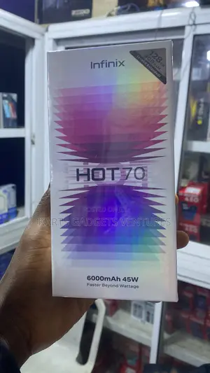 New Infinix Hot 70 128 GB Silver