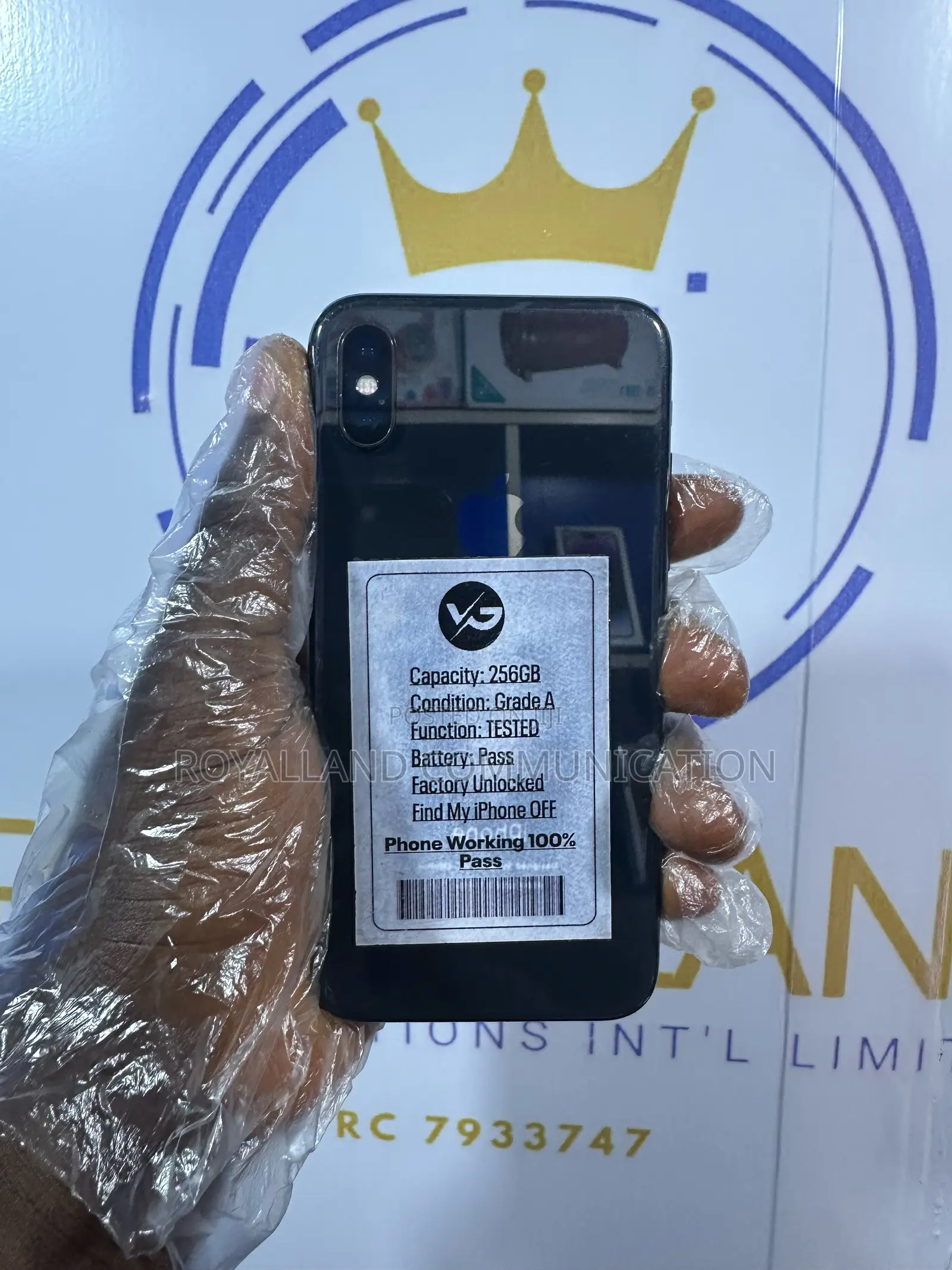 Apple iPhone X 256 GB Black