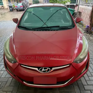 Hyundai Elantra Limited 4dr Sedan (1.8L 4cyl 6A) 2014 Red
