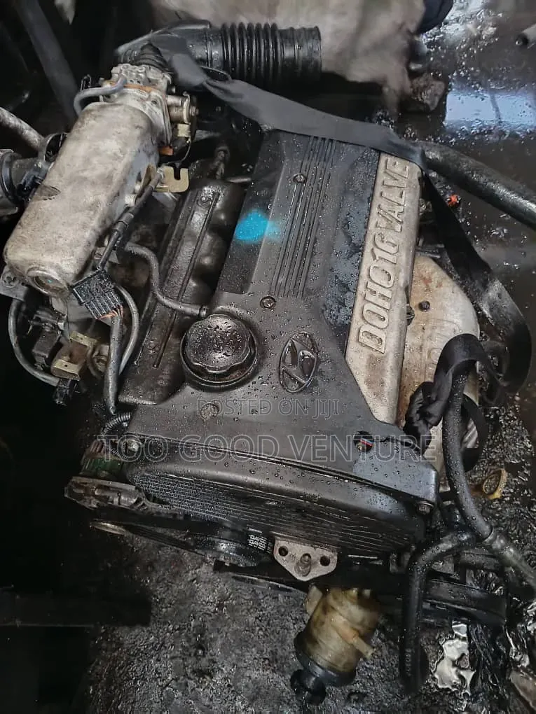 Hyundai Santa Fe Complete Engine 4plug 2000 Model