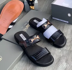 Black Mawui Men's Slippers Wear