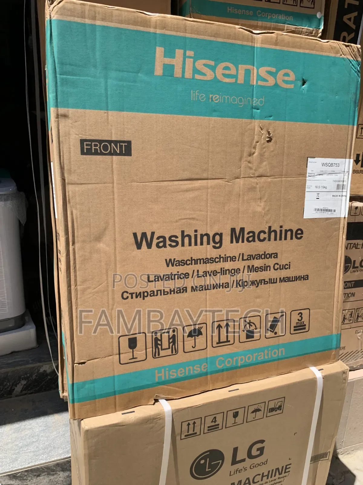 Hisense 7.5kg Washing Machine – Save Time on Laundry